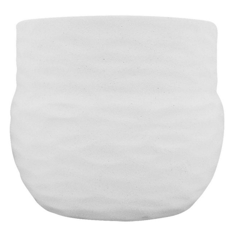 White Kima Planter - 14cm x 13cm