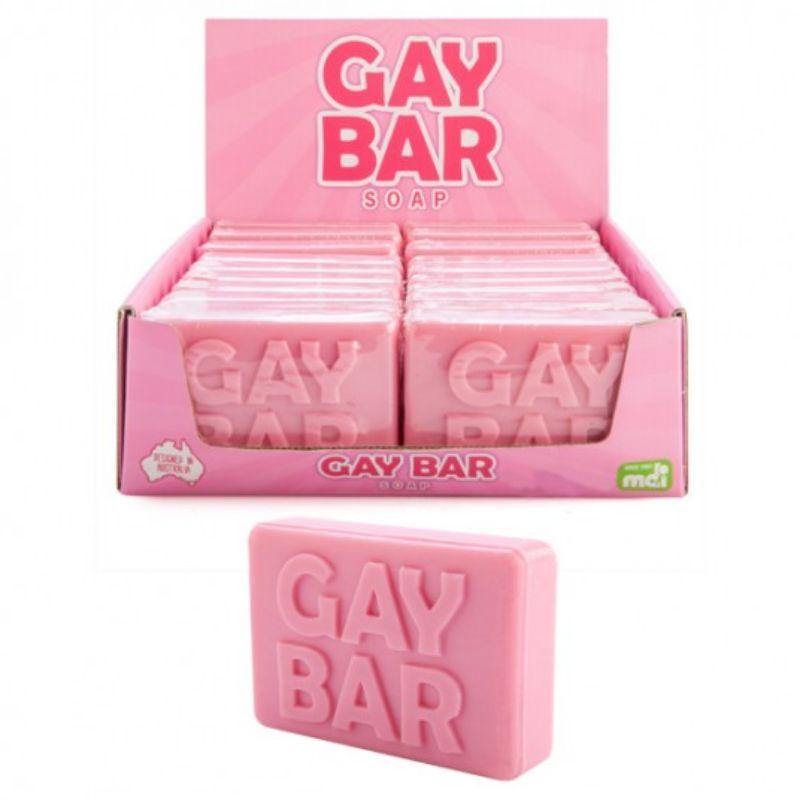 Gay Bar Soap - 8cm x 1.5cm x 5.5cm - The Base Warehouse