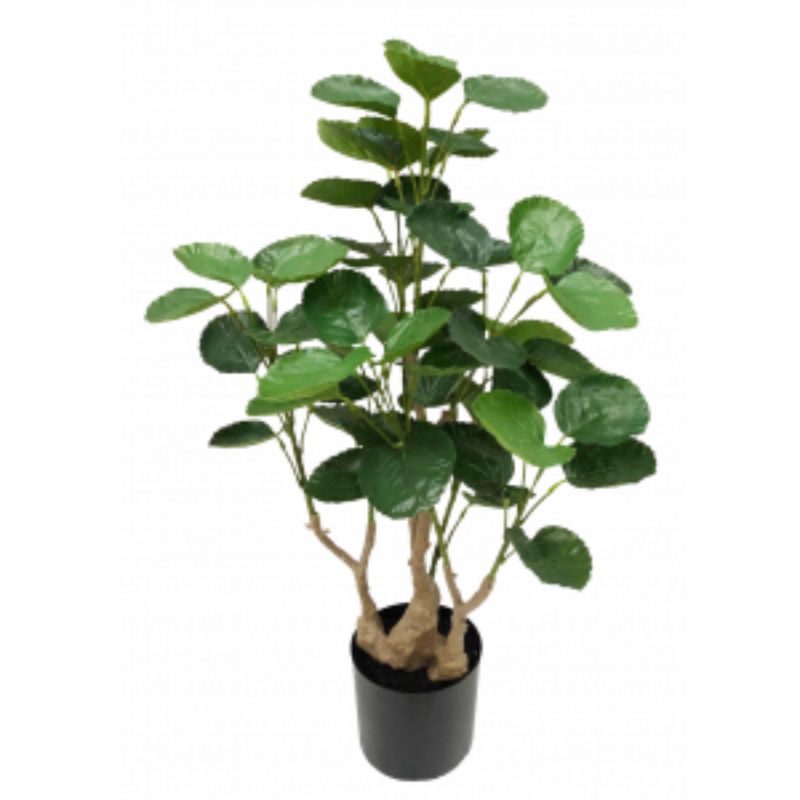 Real Touch Green Money Tree in Pot - 68cm