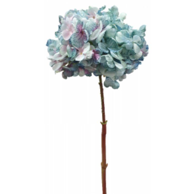 Blue Dried Hydrangea - 66cm
