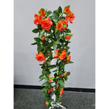 Load image into Gallery viewer, Orange Hanging Roses Garland - 85cm
