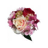 Load image into Gallery viewer, Pink Rose &amp; Hydrangea Bouquet - 29cm
