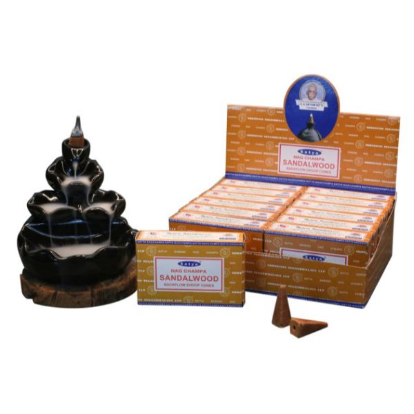 Satya Sandalwood Backflow Cones