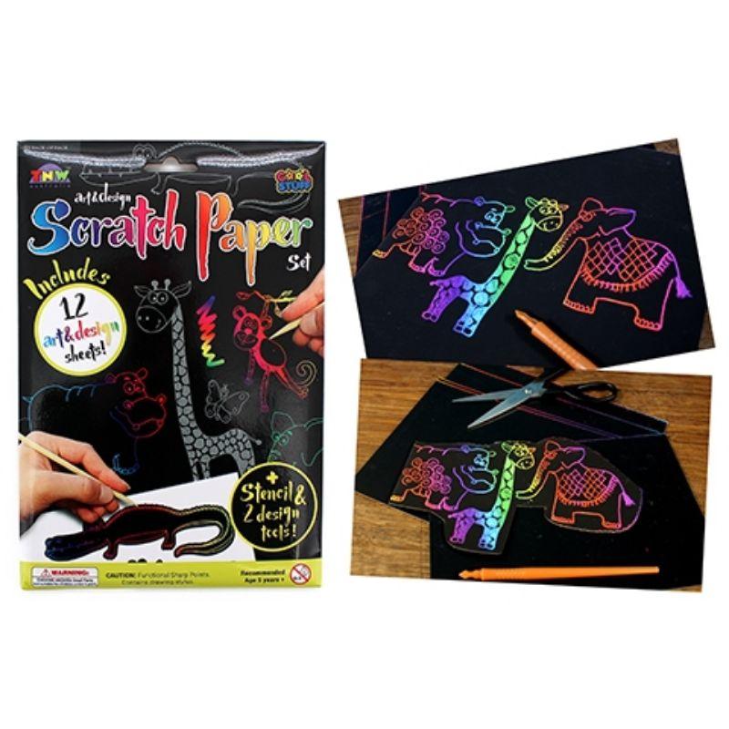 12 Pack Scratch Papers - A5