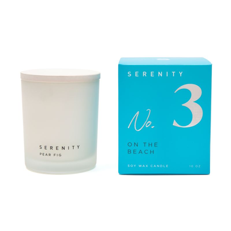 Serenity No.3 On The Beach Soy Wax Candle - 283g
