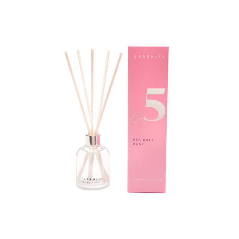 Serenity No.5 Sea Salt Rose Fragrance Reed Diffuser - 150ml