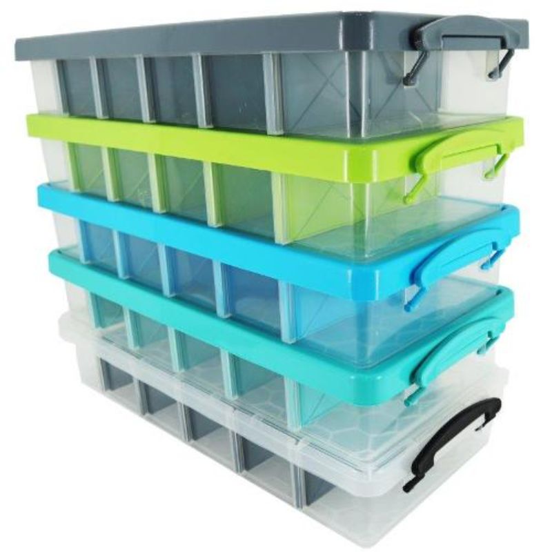 Divided 6 Compartment Storer - 10.5L