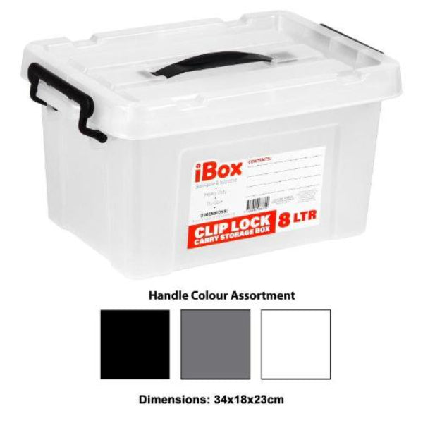 Clip Lock Lid Box - 8L