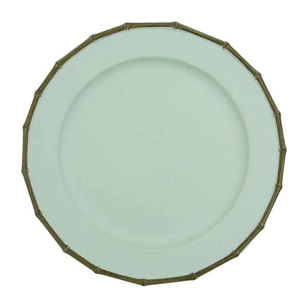MINT BAMBOO LOOK CHARGER PLATE 33CM
