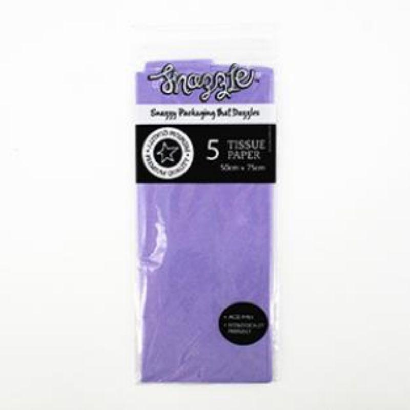 5 Pack Lilac Tissue Wrap - 50cm x 75cm