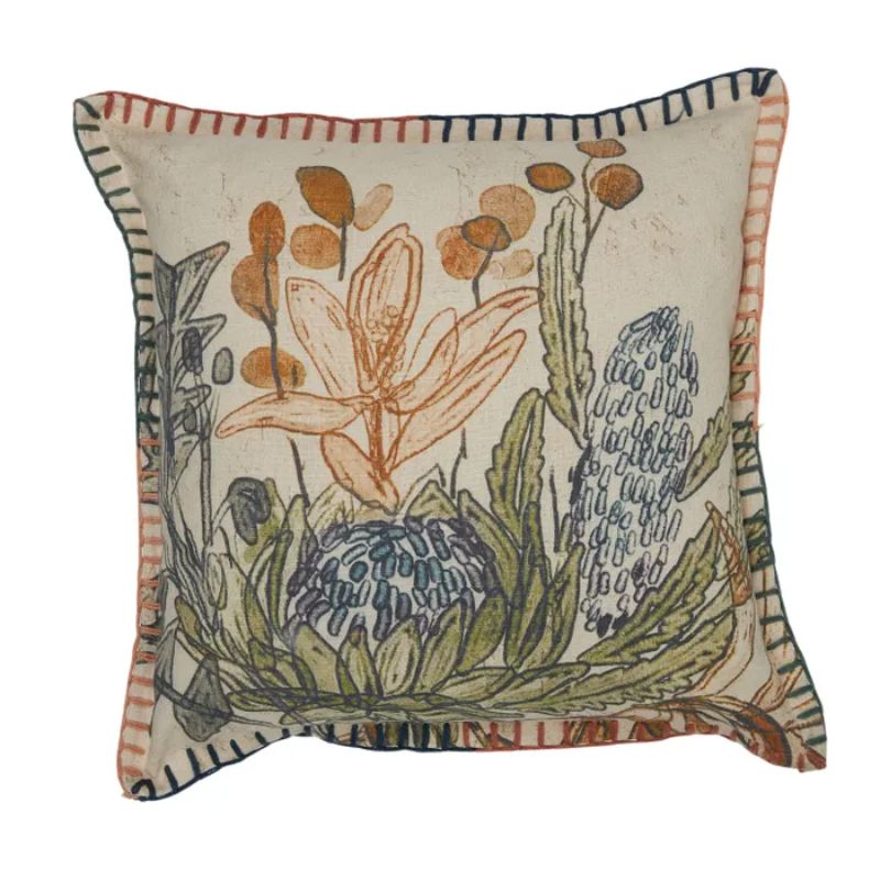 Multi Sienna Cotton Cushion - 50cm x 50cm