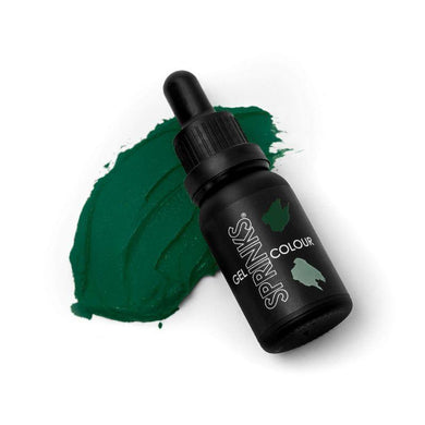 SPRINKS Forest Green Gel Colour - 15ml - The Base Warehouse