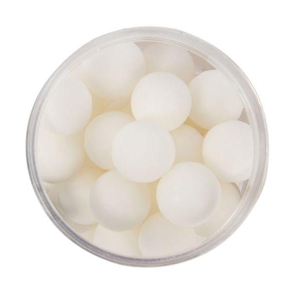 Sprinks Cachous Pearl Beads Matte White 1cm - 85g