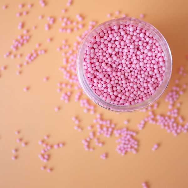 Pastel Pink Nonpareils - 65g