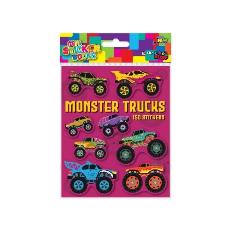 Mini Sticker Books - Monster Trucks