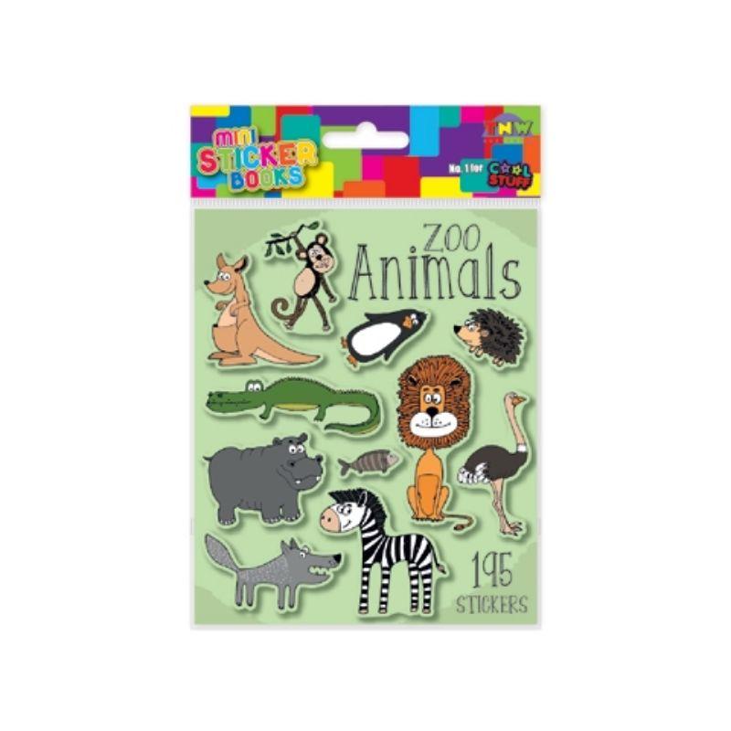 Mini Sticker Books - Zoo Animals