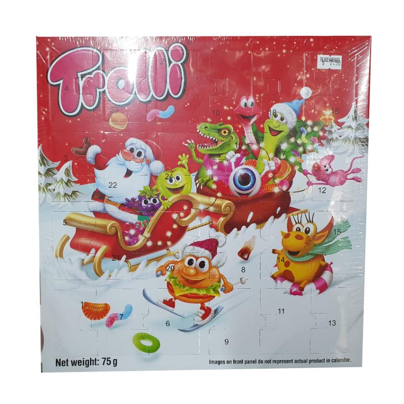 Trolli Advent Calendar Lollies - 75g