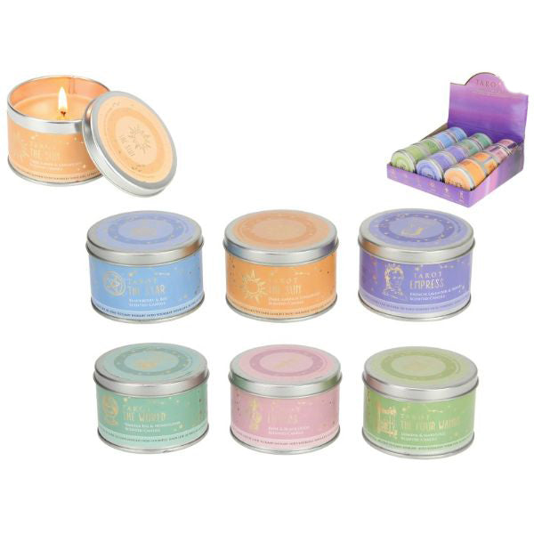 Tarot Travel Tin Candle - 120g