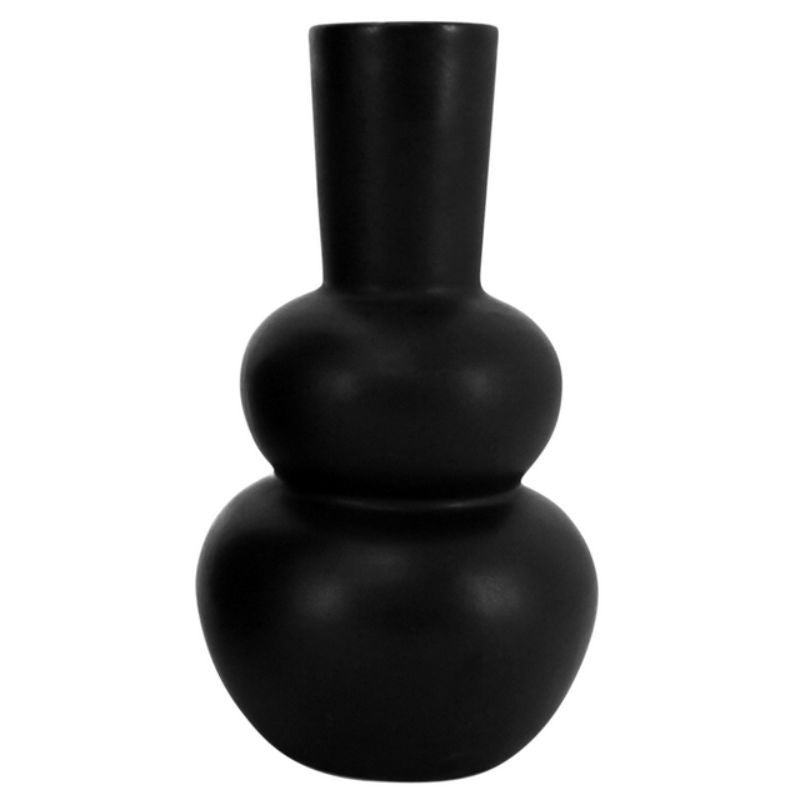 Black Rackem Vase - 11cm x 20cm