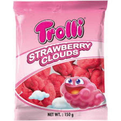 Trolli Strawberry Clouds - 150g - The Base Warehouse