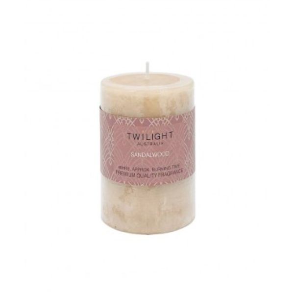 Twilight Frost Sandalwood Candle - 7cm x 10cm