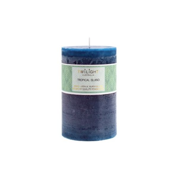 Twilight Frost Tropical Island Candle - 8.8cm x 14cm