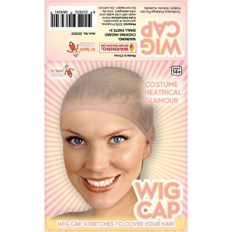 Costume Theatrical Glamour Wig Cap