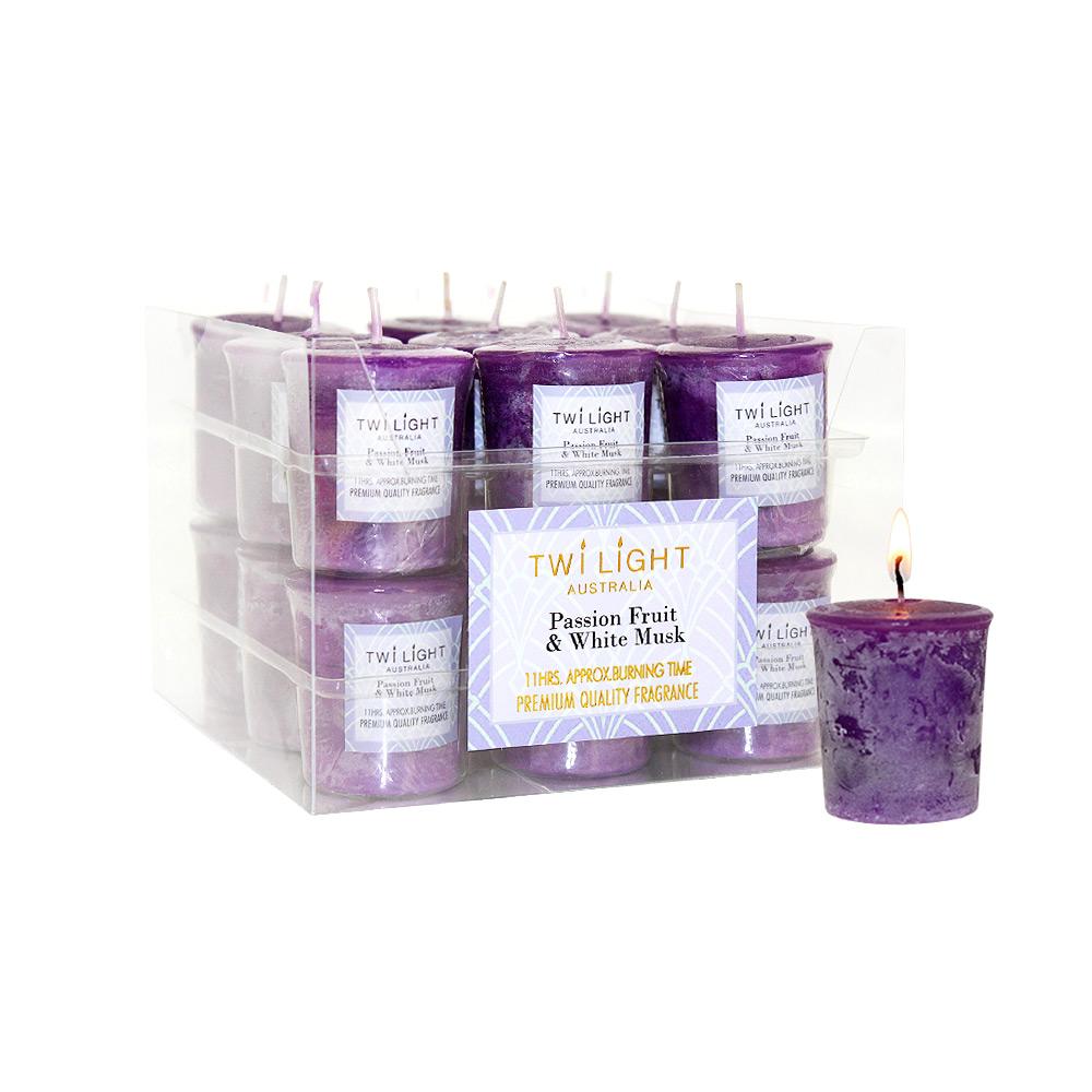 Twilight Frost Soy Candle Passionfruit & White Musk - 55g