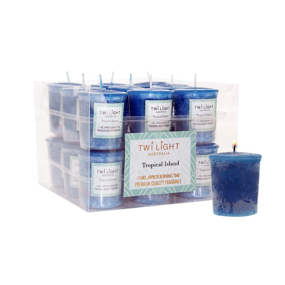 Twilight Frost Soy Candle Tropical Island - 55g
