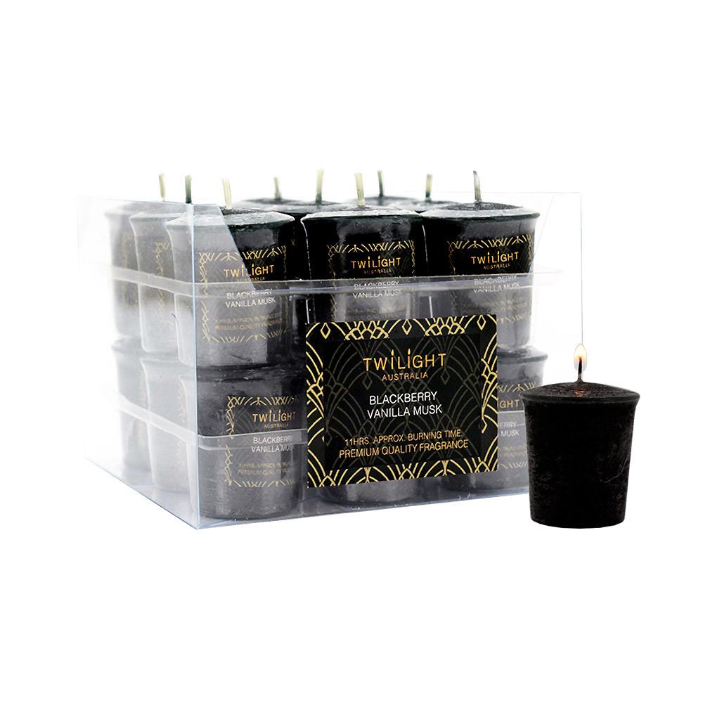 Twilight Frost Soy Candle Blackberry Vanilla Musk - 55g