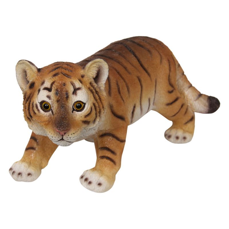 Standing Tiger Cub Figurine - 31cm