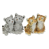 Load image into Gallery viewer, Twin Tiger Statue - 14.5cm
