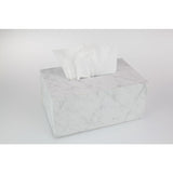 Load image into Gallery viewer, Grey White Marble Look Tissue Box - 24cm x 15cm

