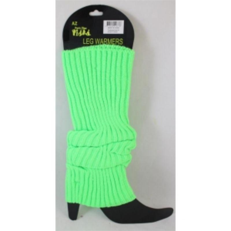 80s Neon Green Leg Warmers