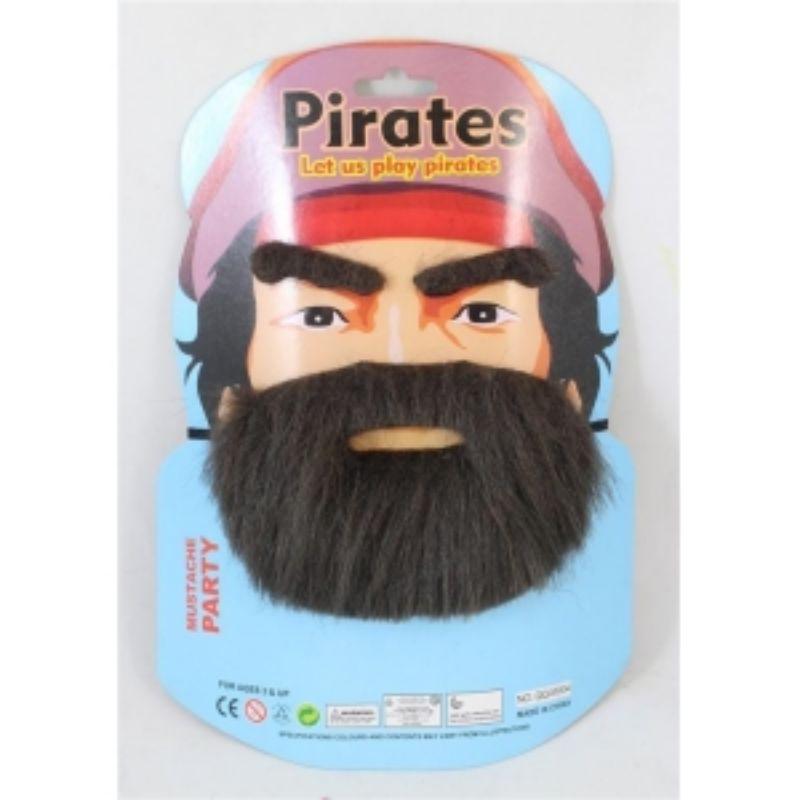 Pirate Beard & Eyebrow Set