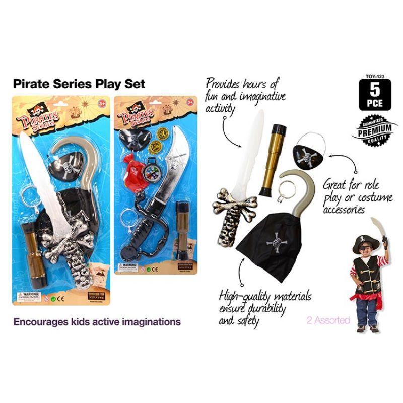 8 Piece Pirate Playset