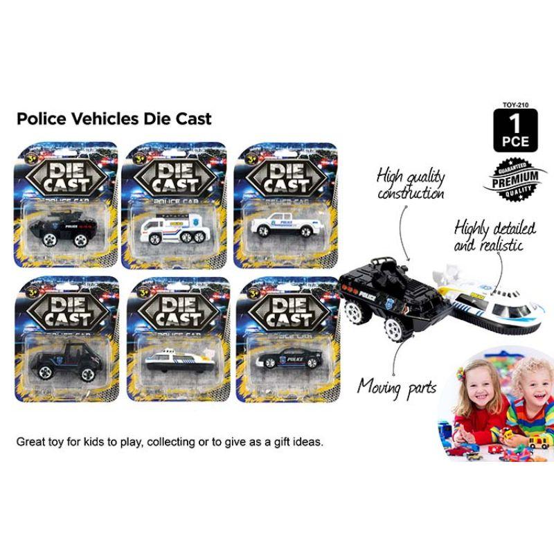 Die Case Police Vehicle