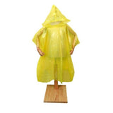 Load image into Gallery viewer, Yellow Kids Poncho - One Size Fits Most
