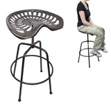 Load image into Gallery viewer, Antique Metal Rustic Tractor Bar Seat - 85cm
