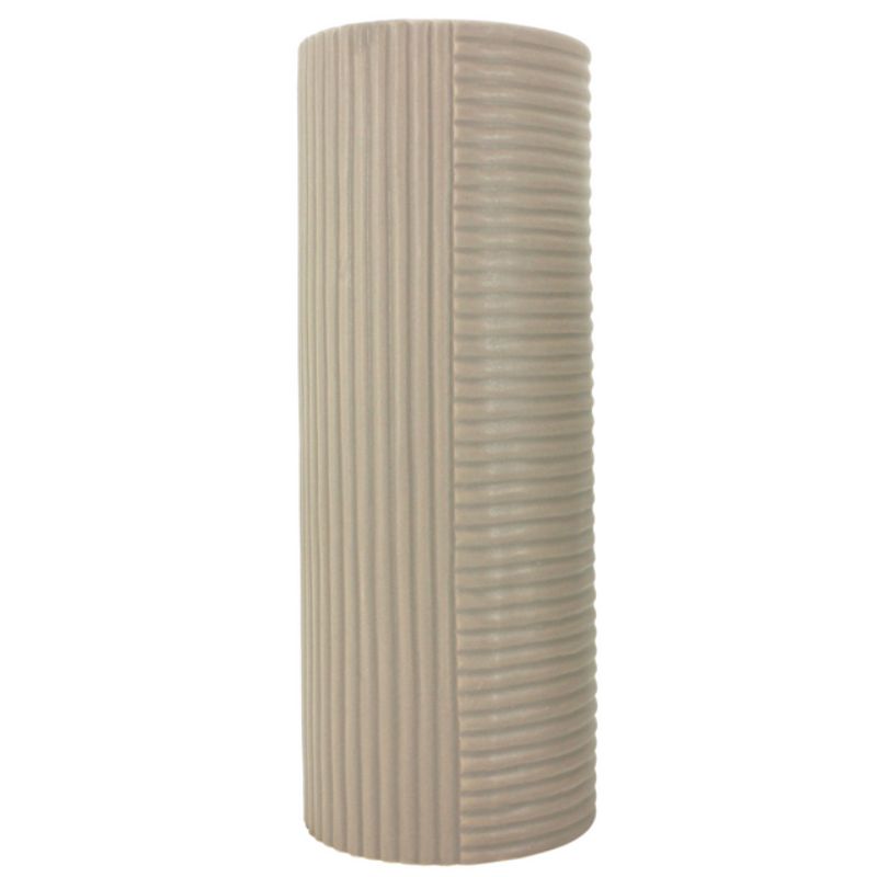Taupe Bi-Way Vase - 11cm x 30cm