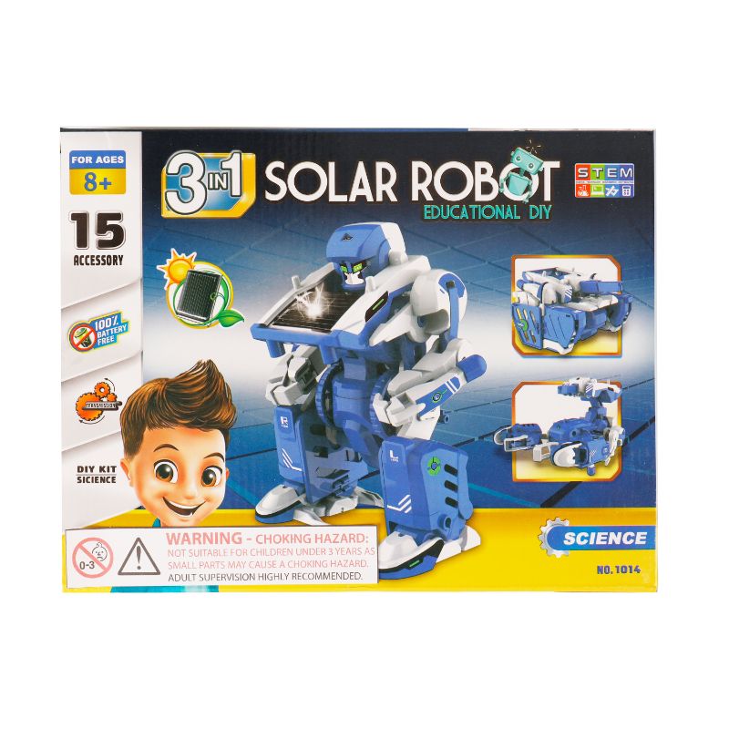 3 In 1 Solar Robot Educational DIY