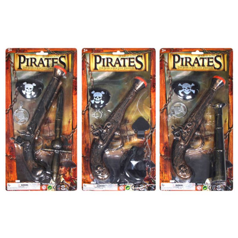 4 Pack Pirate Set With Accessories