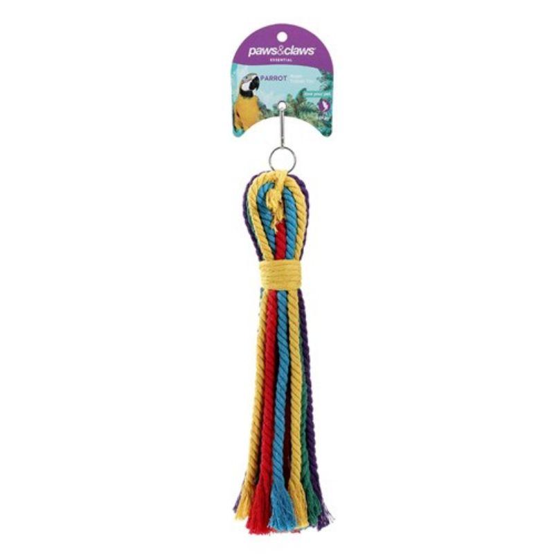 Parrot Rope Tassel Toy - 30cm x 5cm