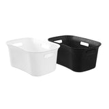Load image into Gallery viewer, Boxsweden Wicker Hip Hugger 38L Laundry Basket - 56cm x 38cm x 25.5cm
