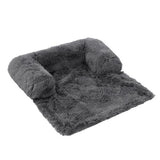 Load image into Gallery viewer, Grey Calming Plush Lounger - 102cm x 89cm x 16cm
