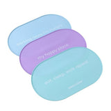 Load image into Gallery viewer, Oval Non Slip Silicone Pet Food Mat - 48cm x 30cm
