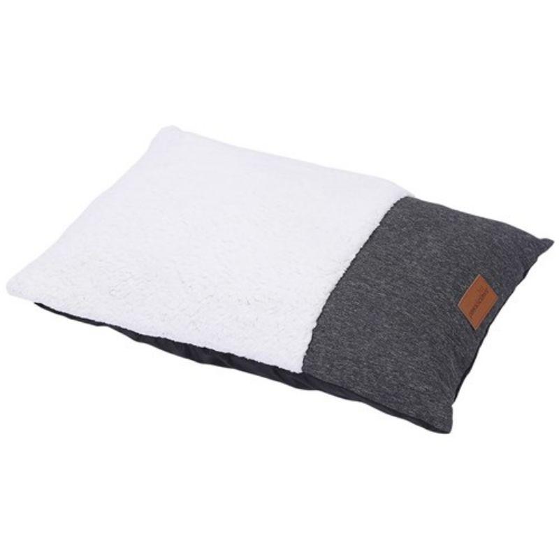 Cream/Charcoal Primo Pillow Pet Bed - 90cm x 60cm