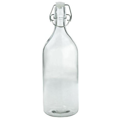1L Glass Bottle - 28cm x 9cm - The Base Warehouse