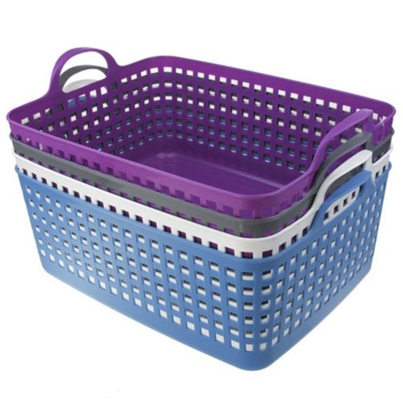 XL Basket with Handles - 50cm x 35cm x 24cm