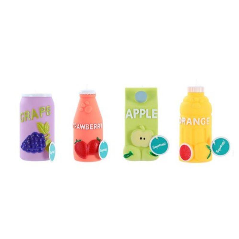 Vinyl Juice Squeaky Toy - 16cm x 9cm x 9cm - The Base Warehouse